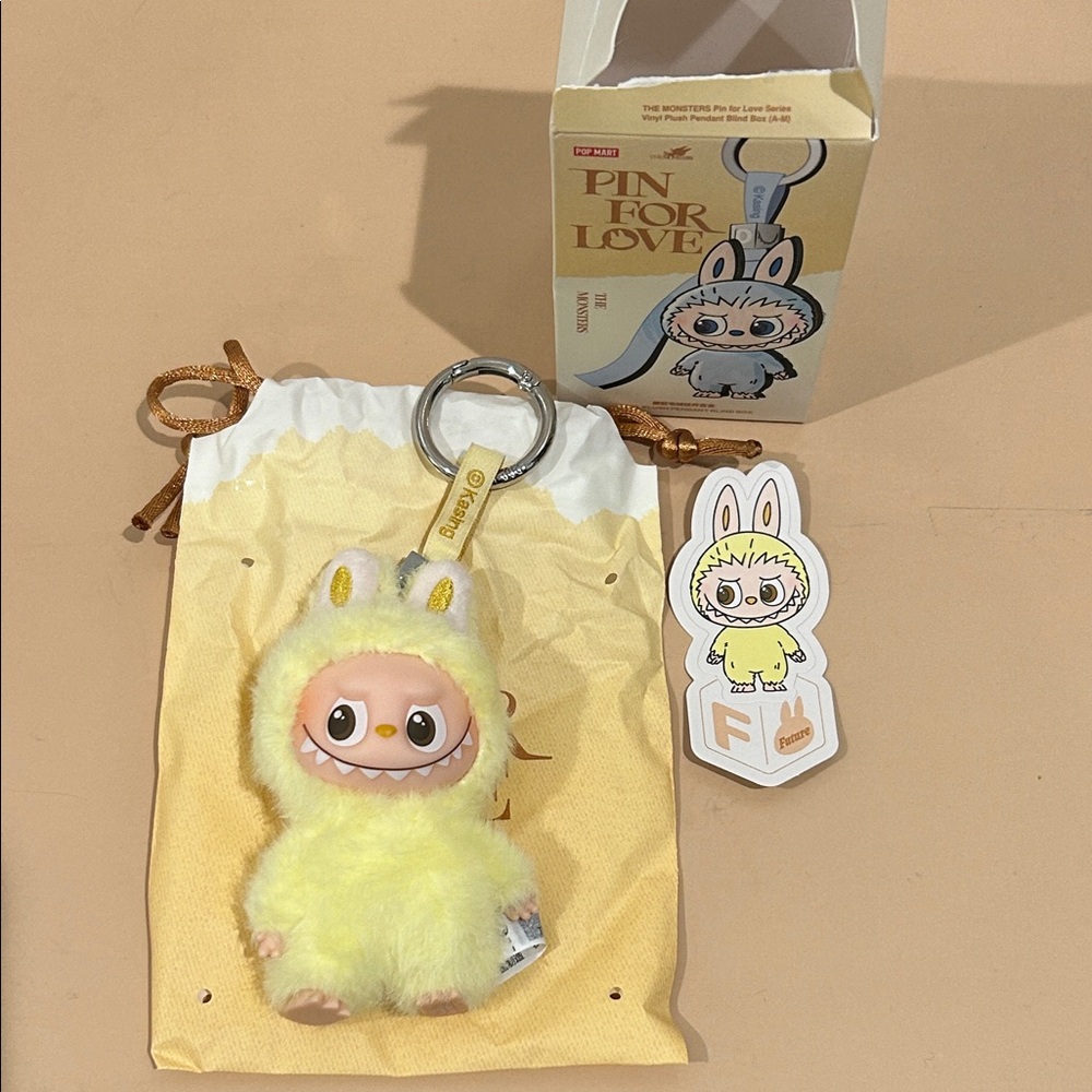 Pin for Love Labubu - Letter F
